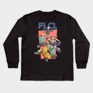 FLCL Kids Long Sleeve T-Shirt